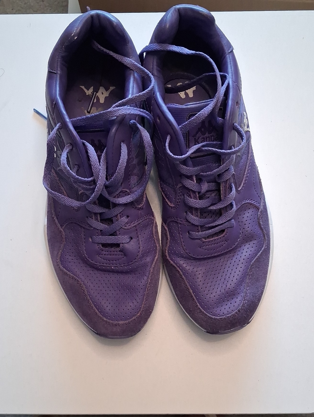Kappa Men's Purple Lace-Up Sneakers